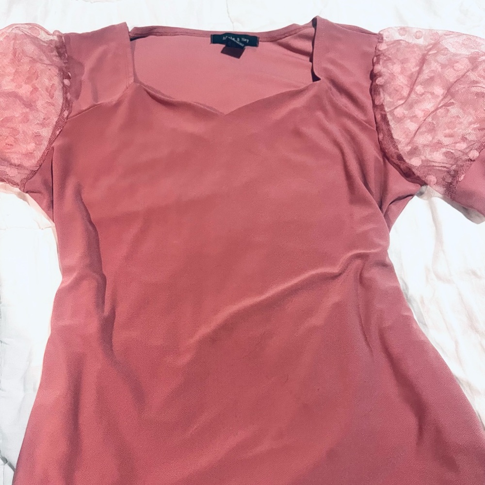 Mauve workshirt size L
